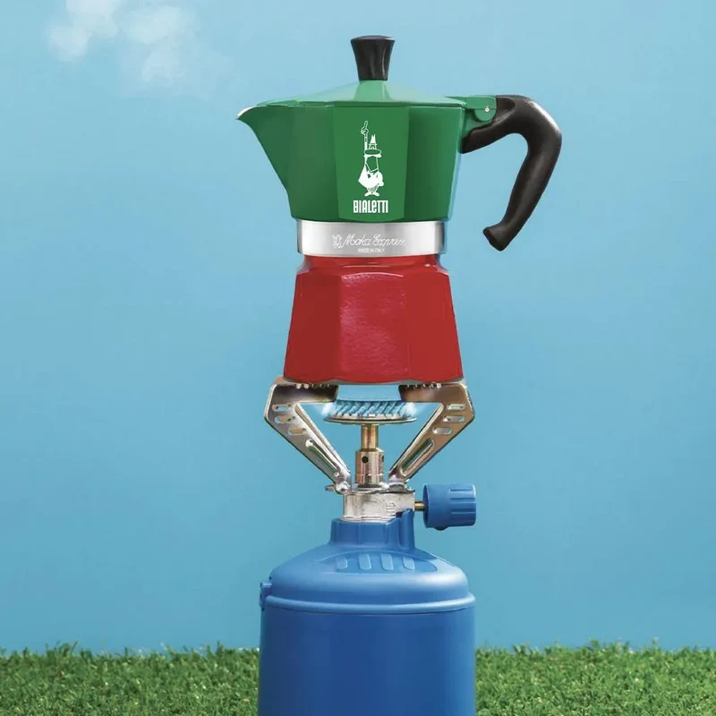 Bialetti Moka Express 6 Tazze Tricolore