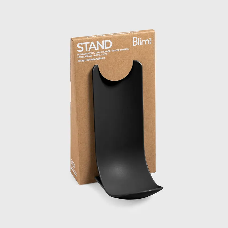 Blim Plus Poggiamestoli Stand Nero Opaco