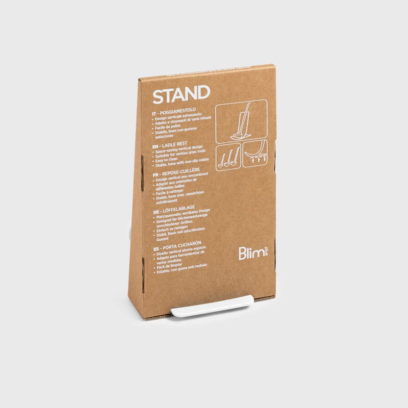 Blim Plus Poggiamestoli Stand Bianco Artico
