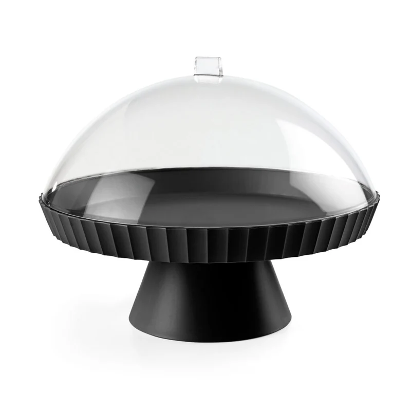 Blim Plus Alzata Agorà 30 cm con Cupola Nero Opaco