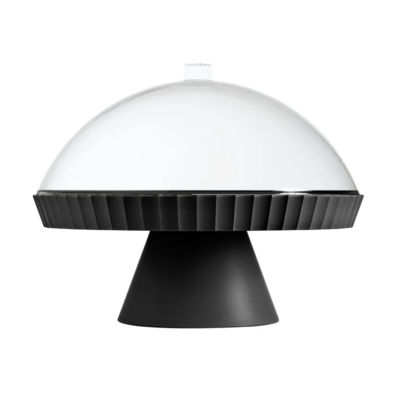 Blim Plus Alzata Agorà 30 cm con Cupola Nero Opaco