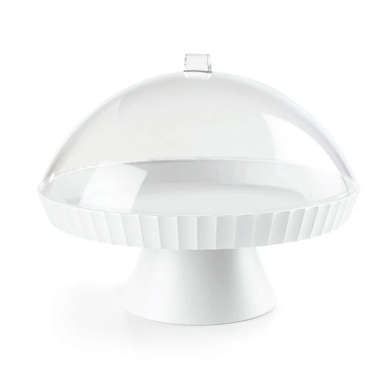 Blim Plus Alzata Agorà 30 cm con Cupola Bianco Artico