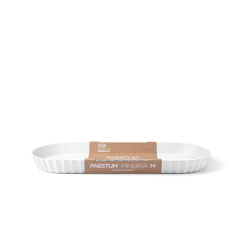 Blim Plus Vassoio Minerva M Bianco Artico