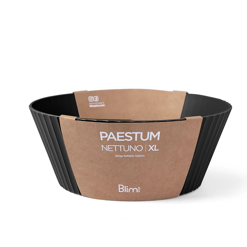 Blim Plus Ciotola Nettuno XL Nero Opaco