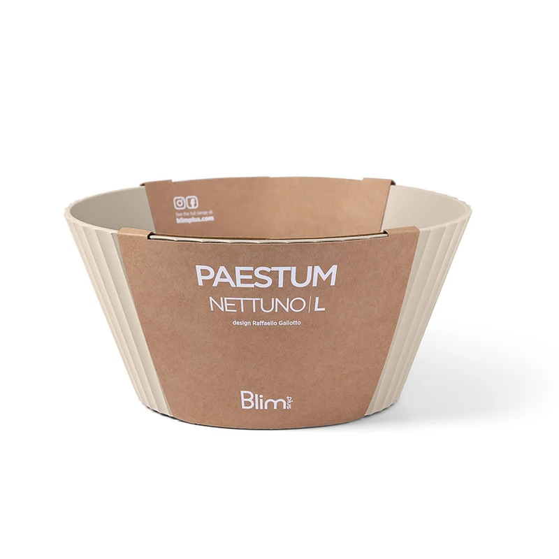 Blim Plus Ciotola Nettuno L Grigio Moka