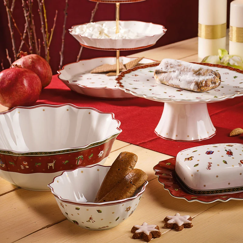 Villeroy & Boch Toy's Delight piatto da torta grande su piedistallo D21 cm