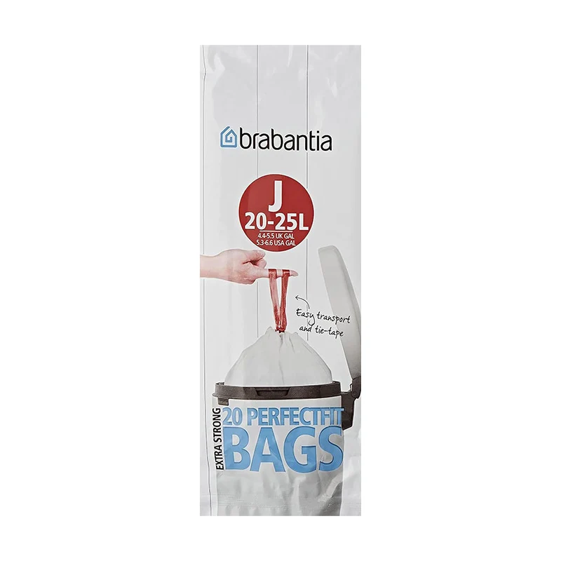 Brabantia Sacchetti PerfectFit J 23L Rotolo da 20 Pezzi