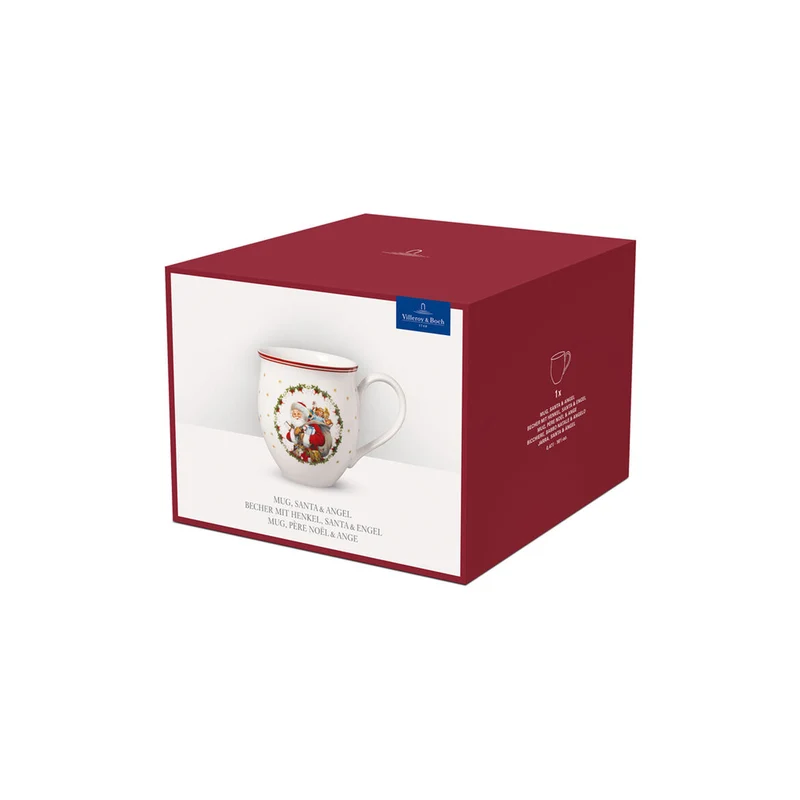 Villeroy & Boch Toy's Delight Mug Babbo Natale con Angelo