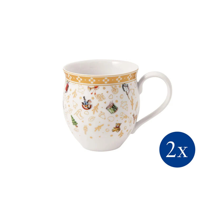 Villeroy & Boch Toy's Delight Set 2 Tazze Edizione Anniversario 340 ml