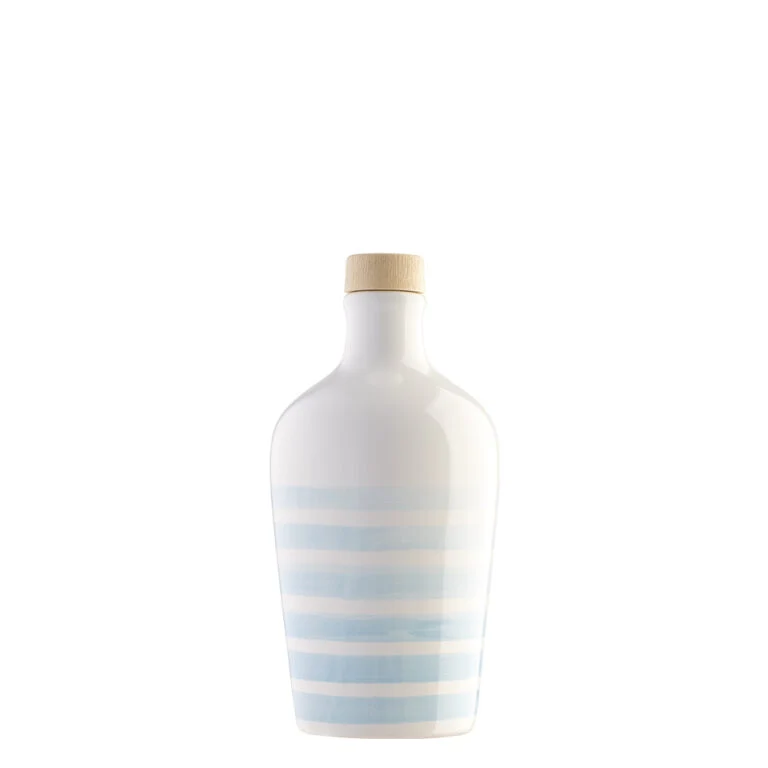 Frantoio Paparella Orizzonte Olio Extra Vergine di Oliva 500 ml con Piattino Celeste