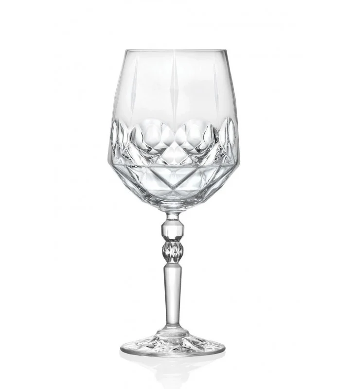 Feeling Servizio 6 Calici Hermes in Vetro Cristallino 53 cl
