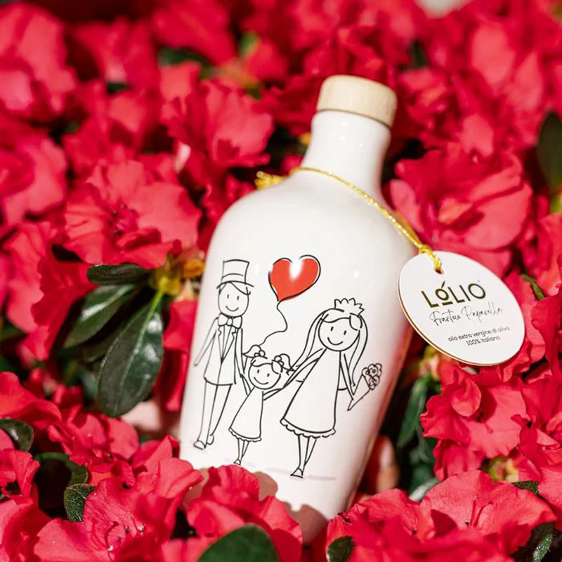 Frantoio Paparella Special Edition Sposini con Bimba Olio Extra Vergine di Oliva 250 ml