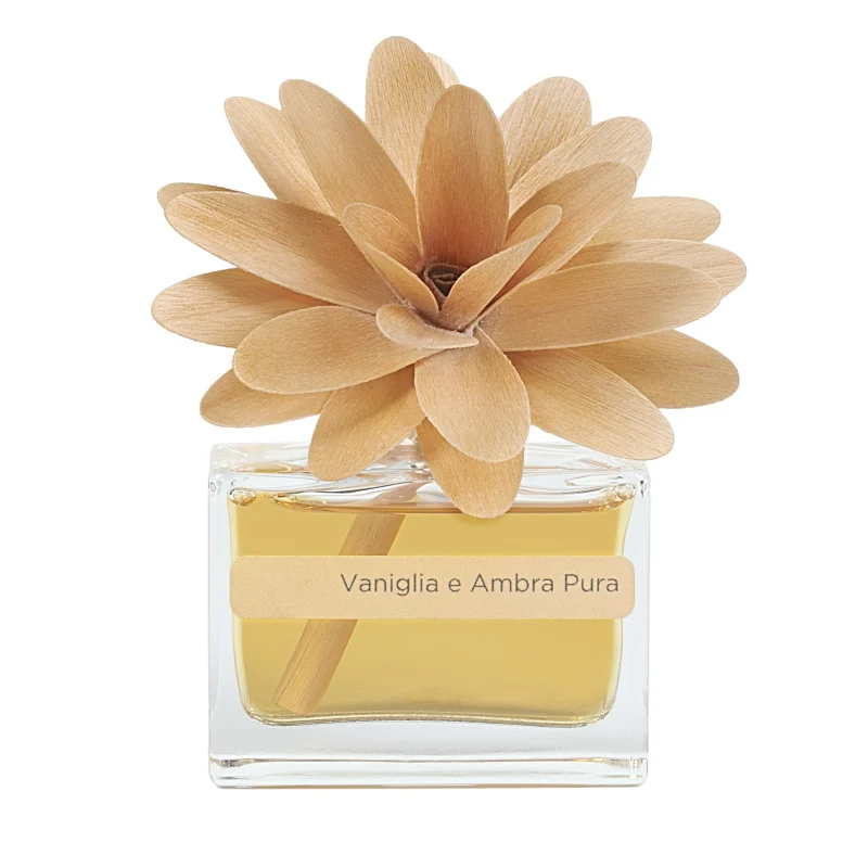 Muhà Profumatore D'Ambiente Flower Diffuser Vaniglia e Ambra Pura 30ml