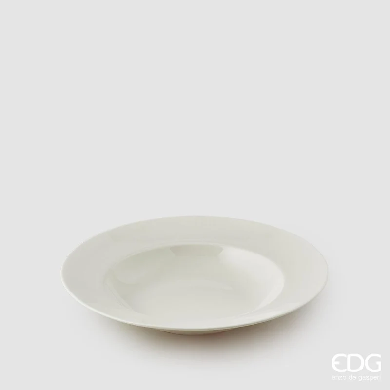 EDG Enzo De Gasperi Servizio Tavola Clara 18 Pezzi in Porcellana New Bone China