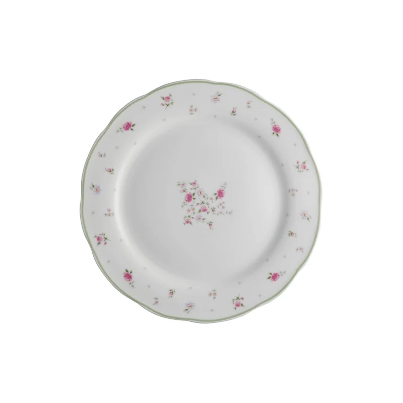 Brandani Servizio Tavola 18 pezzi Nonna Rosa in Porcellana