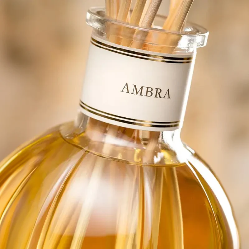 Dr Vranjes Diffusore per Ambienti Ambra 250 ml con Bamboo