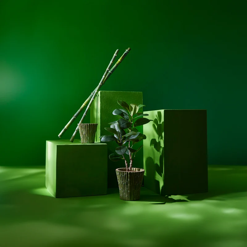 EDG Enzo De Gasperi Pianta Artificiale Ficus Chic x2 H90 cm