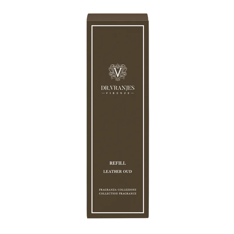 Dr. Vranjes Ricarica 500 ml Leather Oud con Bamboo