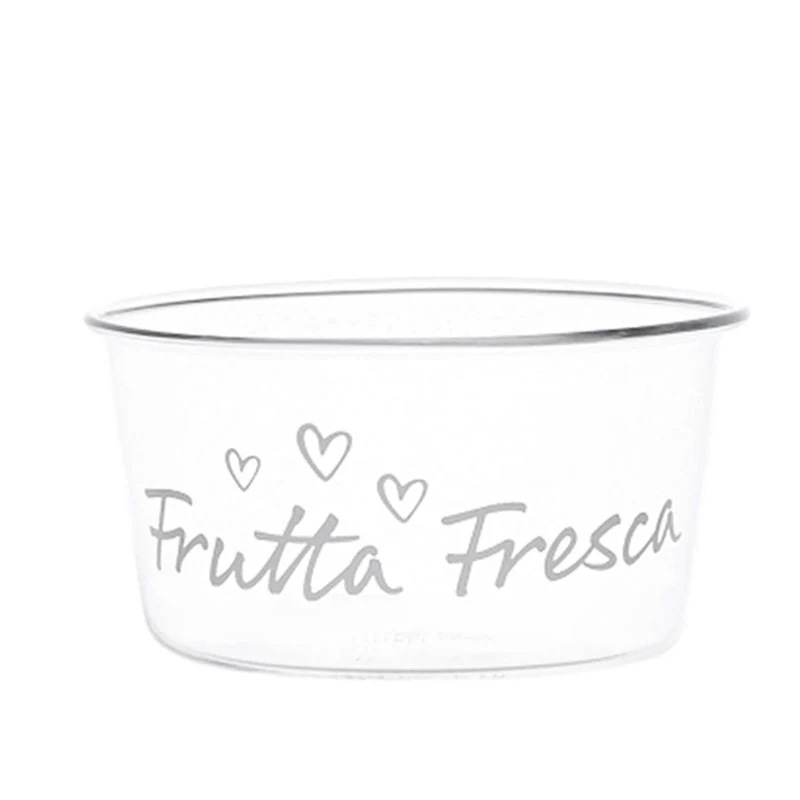 Simple Day Set 2 Coppette in Vetro Frutta Fresca 20cl