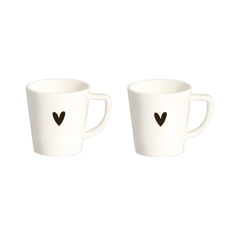 Simple Day Set 2 Tazzine Espresso Cuore Piccolo 100ml