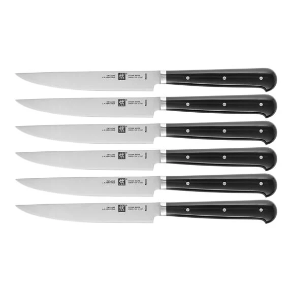 Zwilling Set 6 Coltelli Bistecca Steak Set Lama Liscia