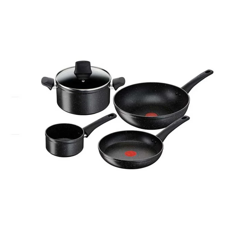 Lagostina Cucina Facile Batteria di Pentole Antiaderente 5 pezzi