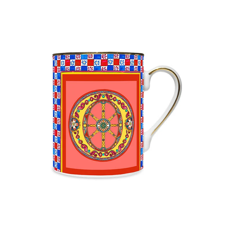 Baci Milano Mug in Porcellana Ortigia Lettera O