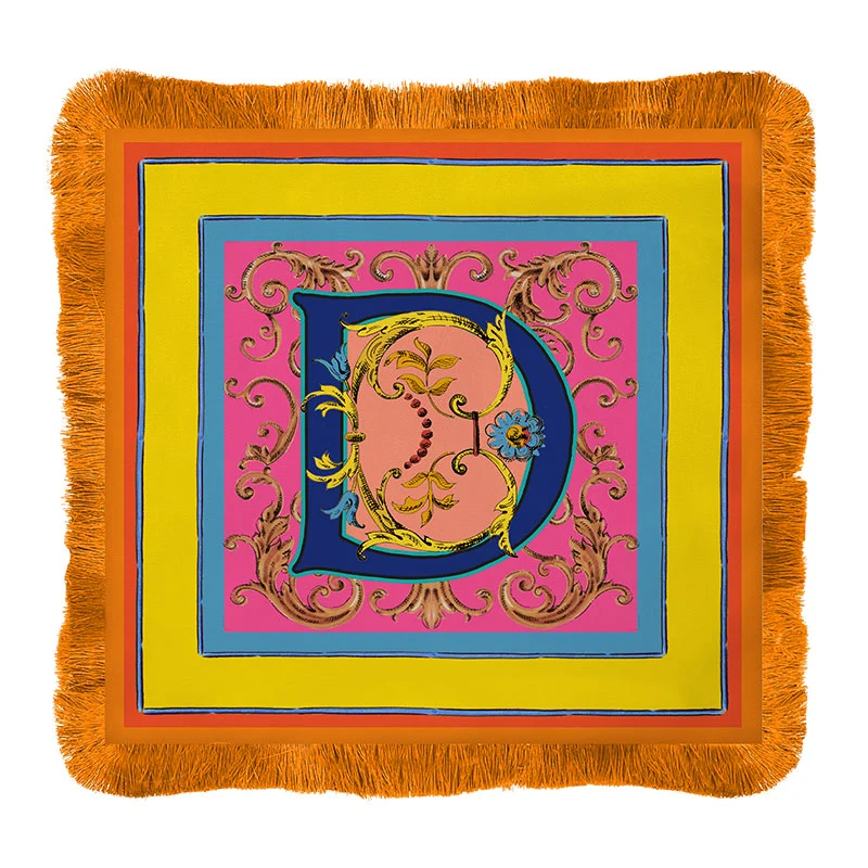 Baci Milano Tovaglietta Americana Ortigia 45x45 cm Lettera D