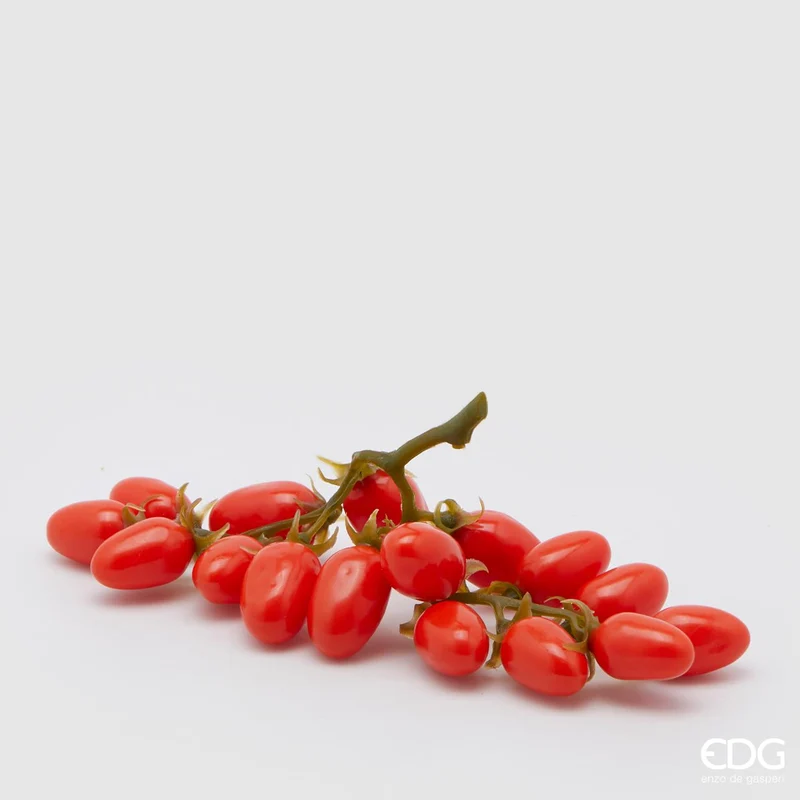 EDG Enzo De Gasperi Grappolo di Pomodori Ciliegino H22 cm