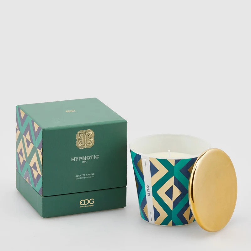 EDG Enzo De Gasperi Candela Hypnotic con Coperchio H9 cm Oud