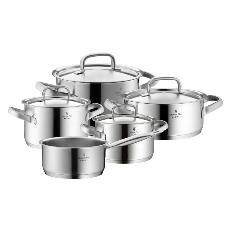 WMF Batteria di Pentole 9 Pezzi Gourmet Plus