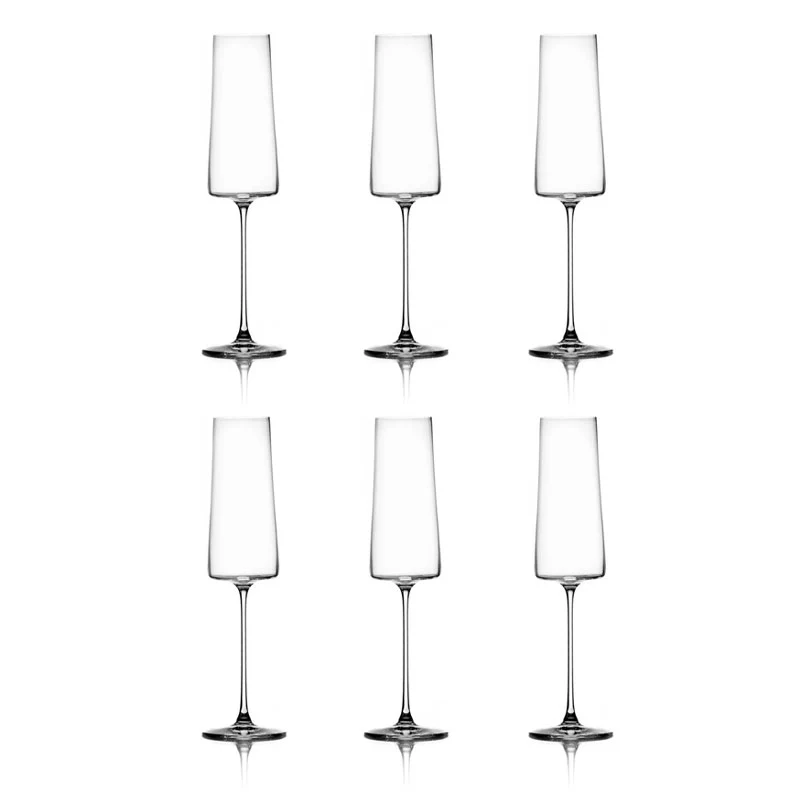 Ichendorf Milano Set 6 Flute Manhattan in Cristallo