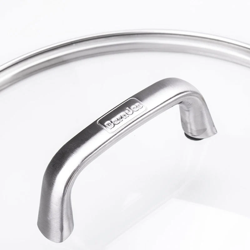 Berndes Pentola con coperchio Tricion Resist Acciaio inox 24 cm