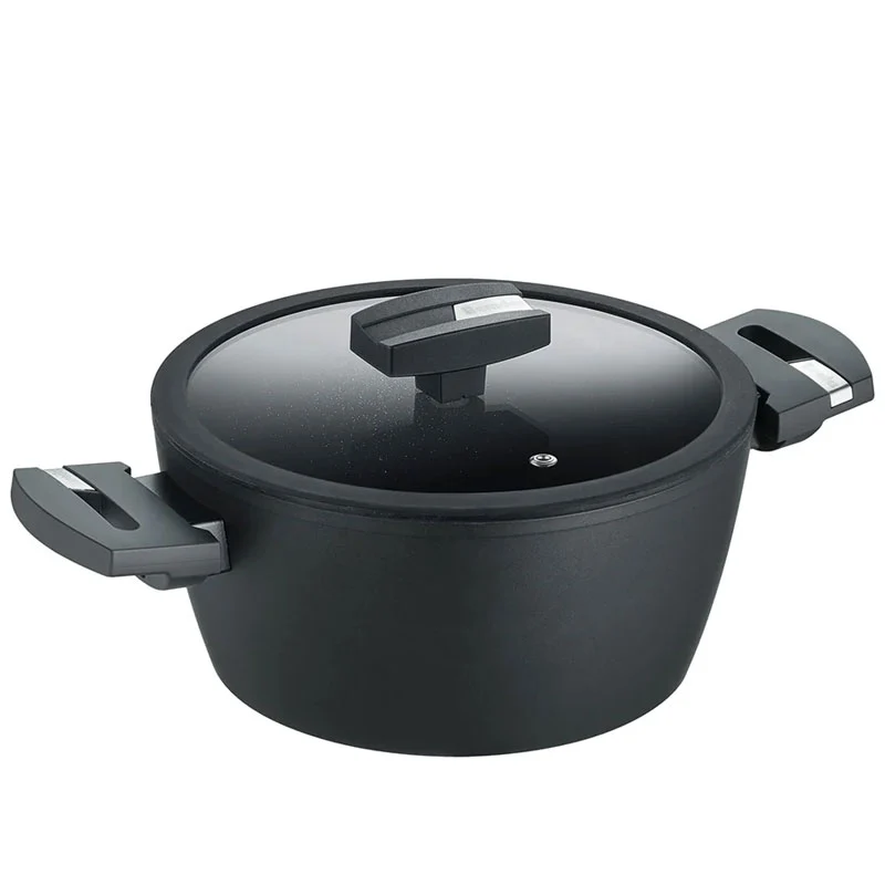 Berndes Casseruola 2 Manici con coperchio Balance Enduro Antiaderente 20 cm