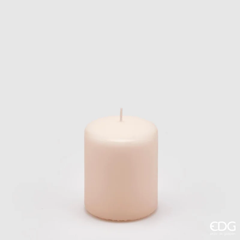 EDG Enzo De Gasperi Candela Classica Moccolo H7,5 D6 cm Rosa Cipria