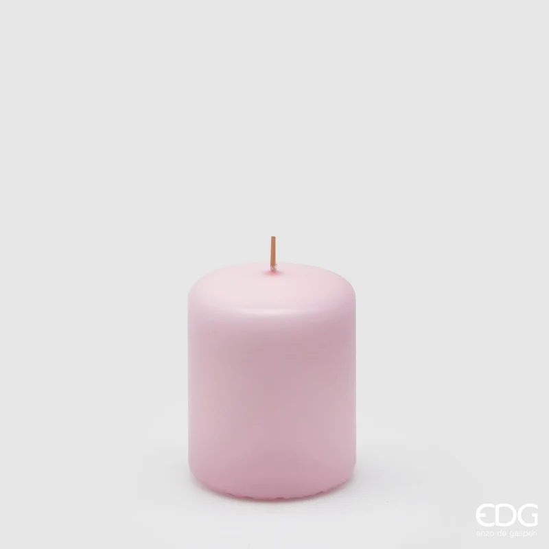 EDG Enzo De Gasperi Candela Classica Moccolo H7,5 D6 cm Rosa