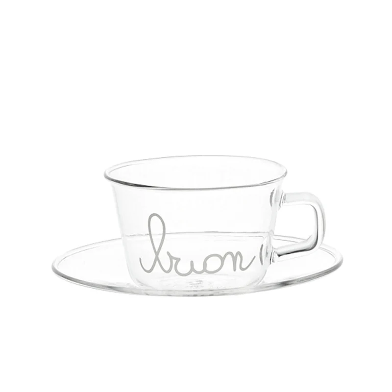 Simple Day Set 2 Tazzine Caffè con Piattino Buon Caffè 100 ml