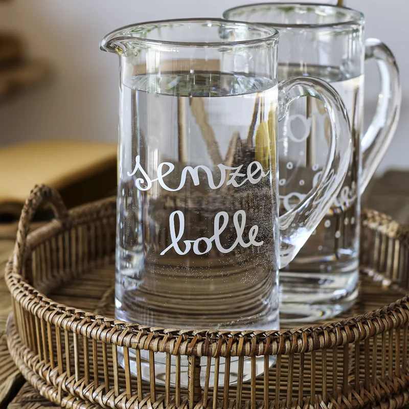 Simple Day Brocca Senza Bolle in Vetro 1.2 Lt