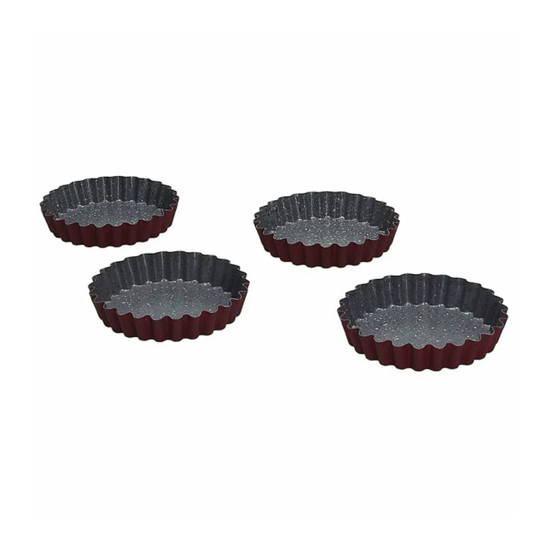 Tognana Set 4 stampi per Crostatine Sweet Cherry 10 cm