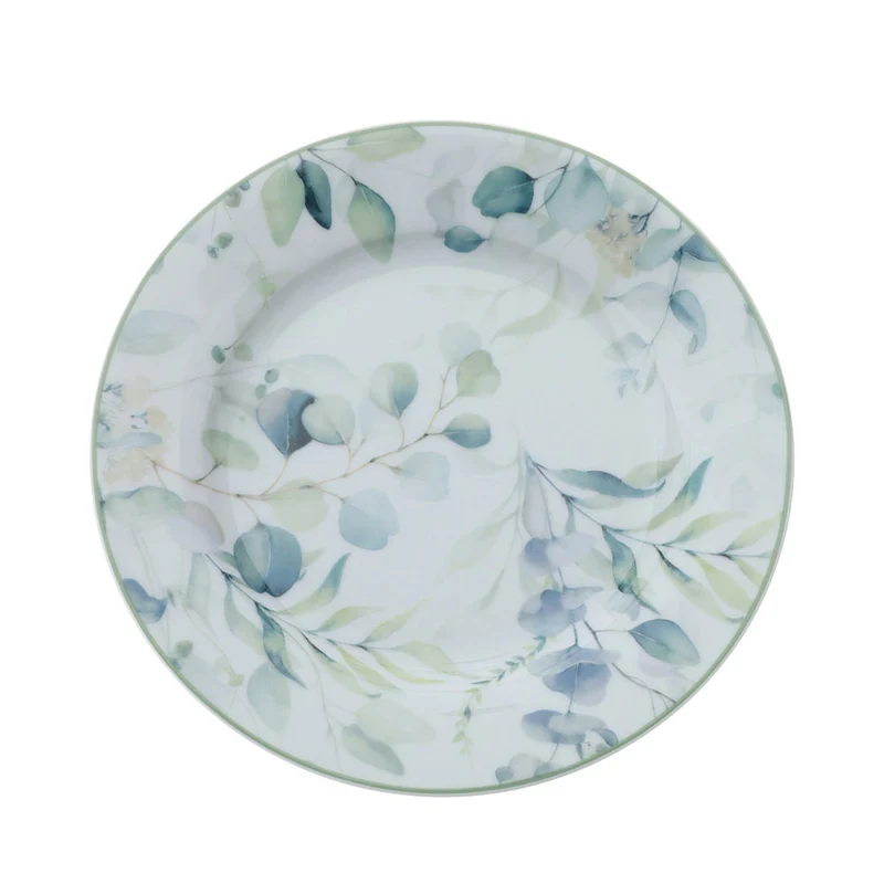 Hervit Set 2 Piatti Dolce in Porcellana D19,5 cm