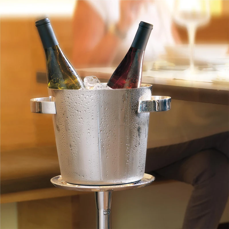 Sambonet Secchio per Vino Linea Q in Acciaio Inox