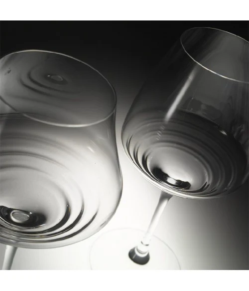 Zafferano Set 6 Calici Vino Rosso Esperienze Trasparente 80 cl