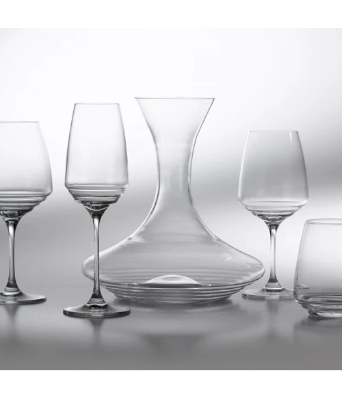 Zafferano Set 6 Calici Vino Rosso Esperienze Trasparente 80 cl