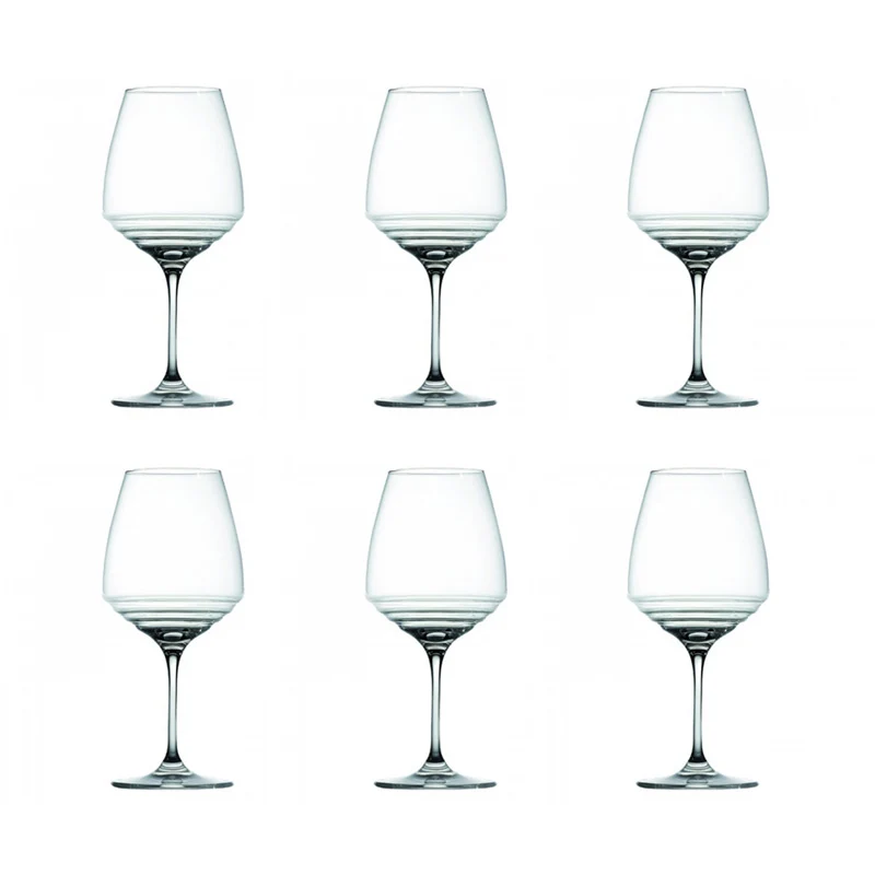 Zafferano Set 6 Calici Amarone Pinot Nero Grigio Esperienze Trasparente 60 cl