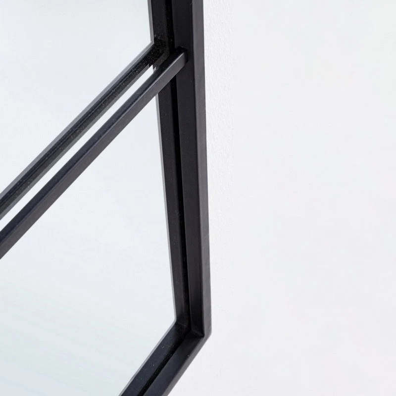 Andrea Bizzotto Specchio C-C Window Nucleos Nero H90 cm