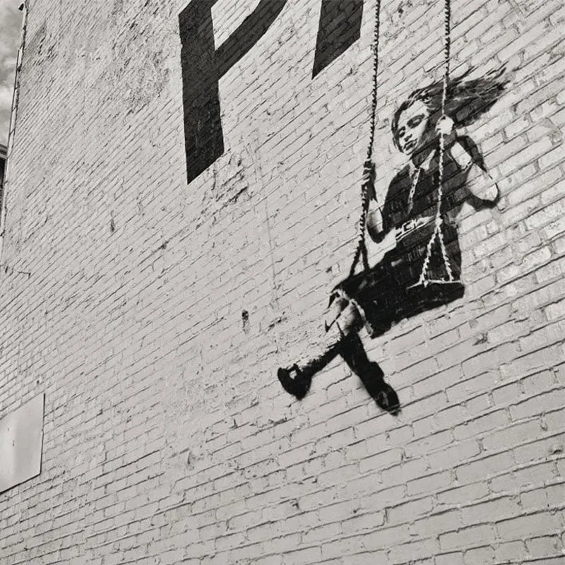 Ippocampo Edizioni Libro Bansky siete una minaccia di livello accetabile