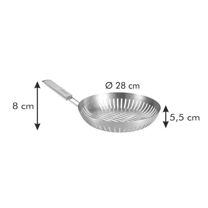 Tescoma Padella per Barbecue 28 cm