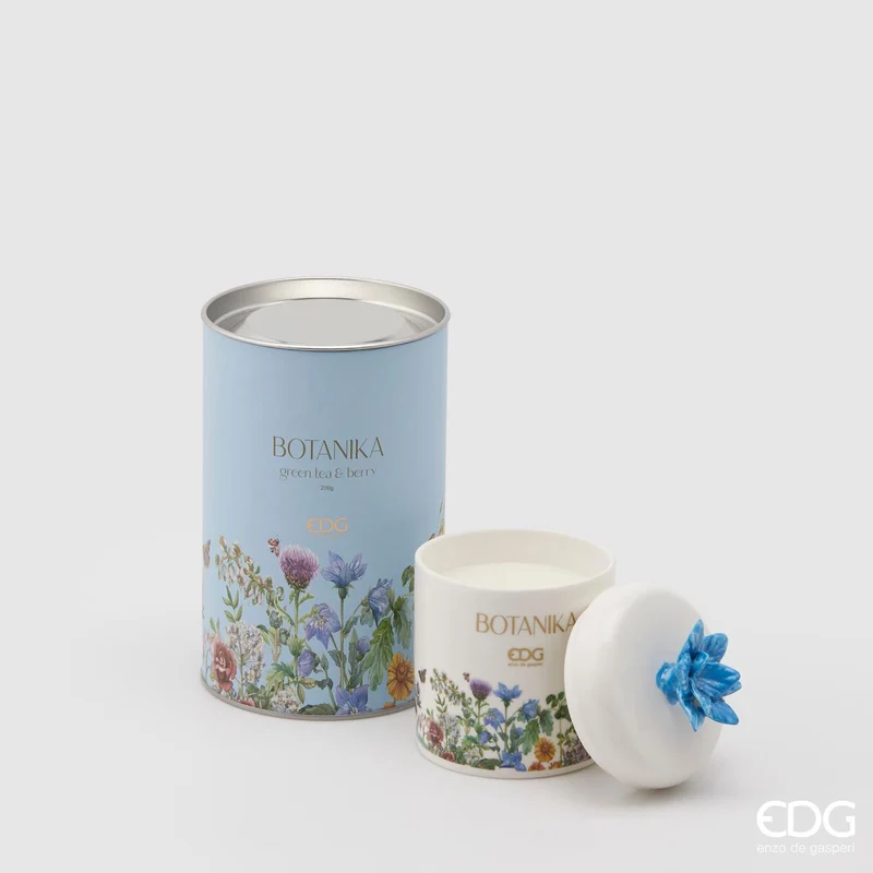 EDG Enzo De Gasperi Candela Botanika Green Tea & Berry H13 cm