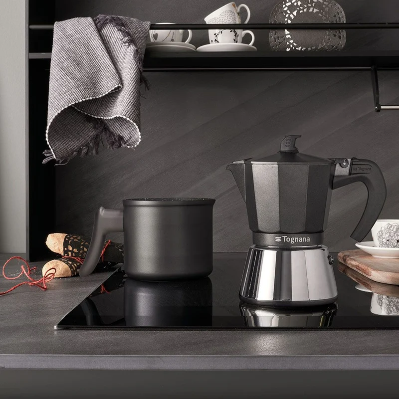 Tognana Caffettiera 3 Tazze Induzione Ultra Class
