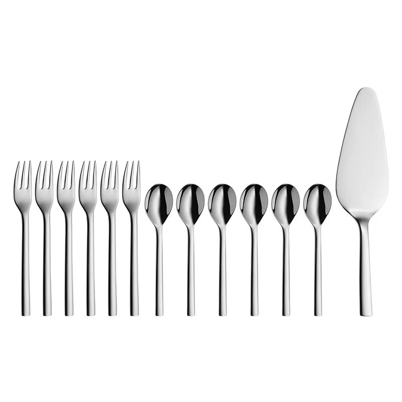 WMF Set 13 pezzi Posate dolce con Pala Torta acciaio inossidabile